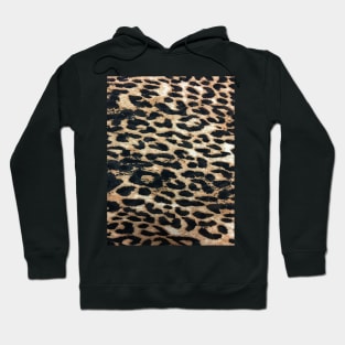 1980s retro girly  safari animal print leopard pattern Hoodie